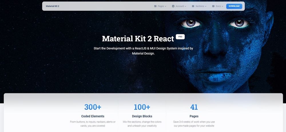 Material Kit 2 Pro React 8989